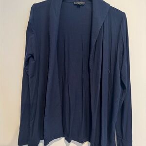 J. Crew Midnight Blue Open Cardigan